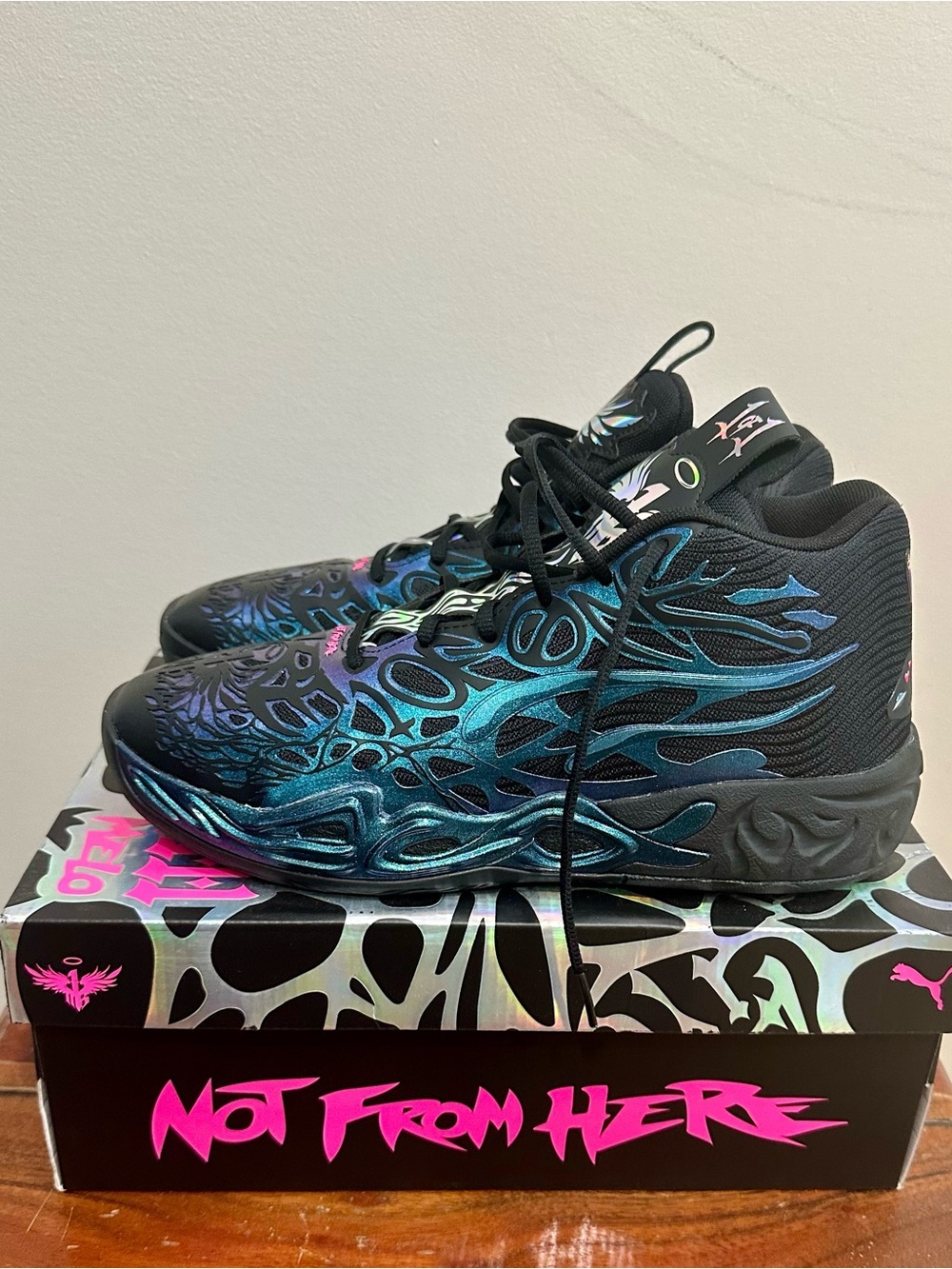 PUMA x LaMelo Ball MB.04 "Reflections" Mens Basketball Shoes Size 9.5